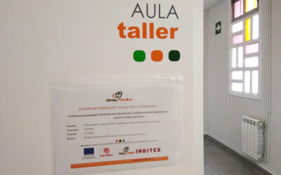 Inditex cofinancia el proyecto de formación «Formarse es clave» de Fundación Cáritas Chavicar