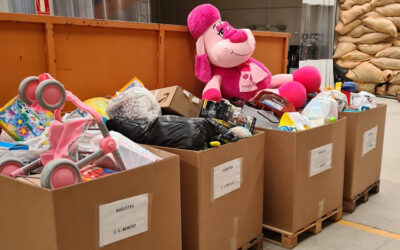 Más de 2.000 “juguetes con corazón” donados en el Centro Comercial Berceo
